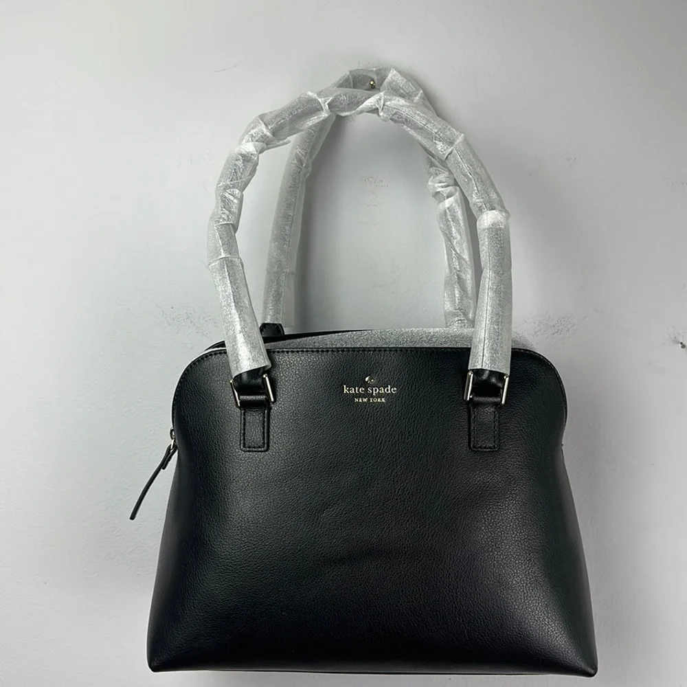 NEW Kate Spade Green Street Small Mariella Leather Shoulder Purse Black Handbag